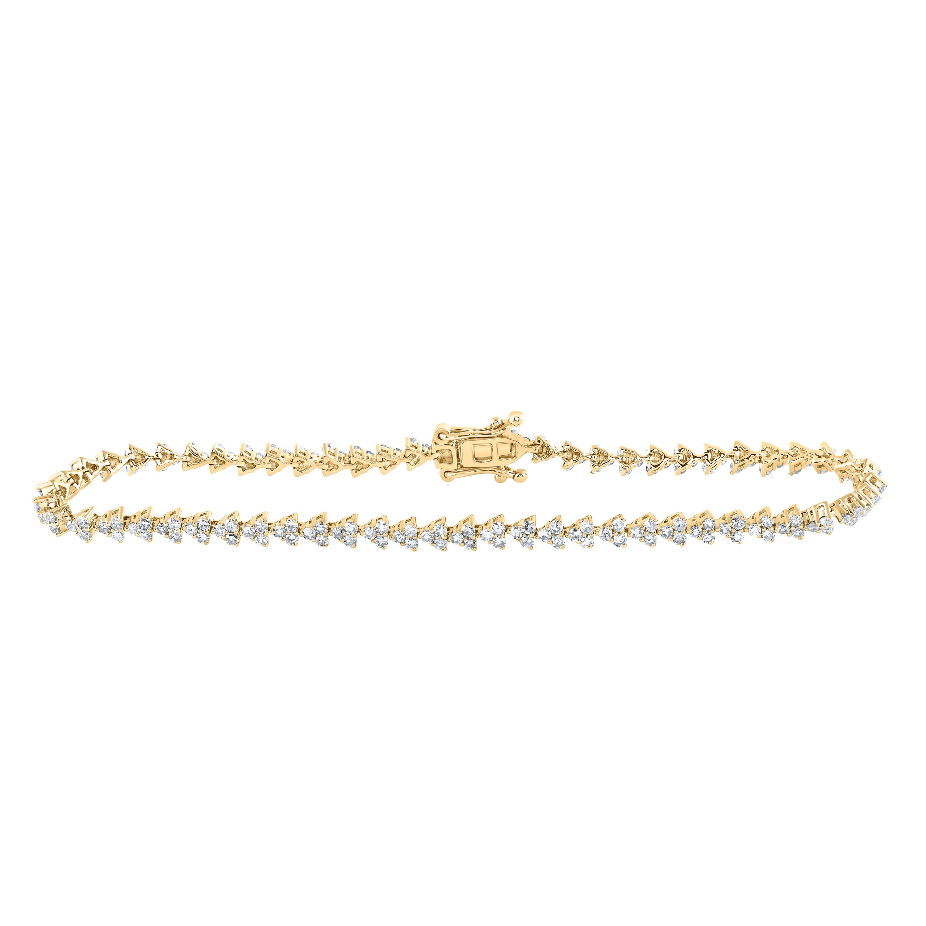 1 7/8Ctw-Dia Nk Tennis Bracelet (7 Inch) (5.63 grams)
