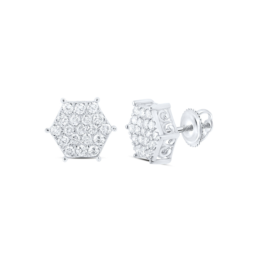 7/8Ctw-Dia Nk Earring (2.24 grams)