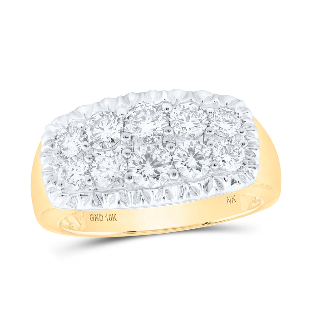 2Ctw-Dia Nk Mens Ring (7.06 grams)