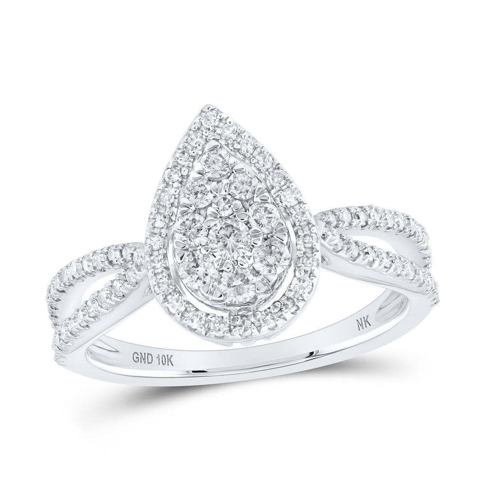 1/2Ctw-Dia Nk Fashion Ring (3.76 grams)