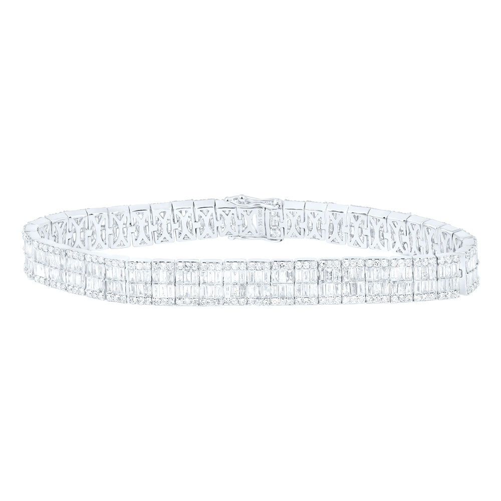 6Ctw-Dia Nke (7.80Mm) Bracelet (7 Inch) (20.15 grams)