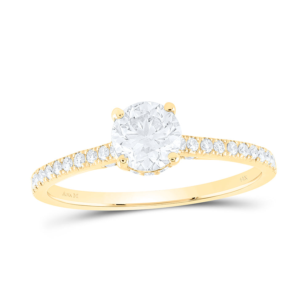 1Ctw-Dia Ana M  3/4Ct-Crd Engagement Ring (1.75 grams)
