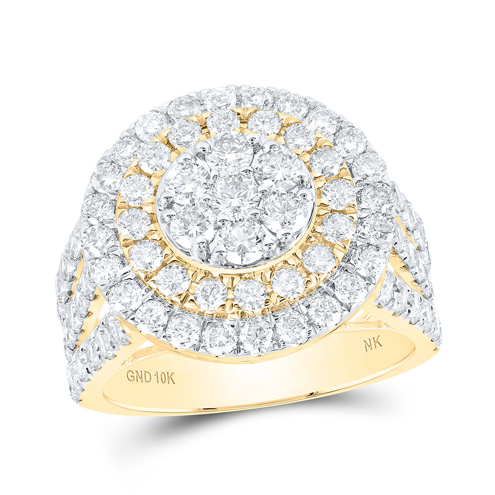 2 5/8Ctw-Dia Nk Round Shape Ladies Ring (5.83 grams)