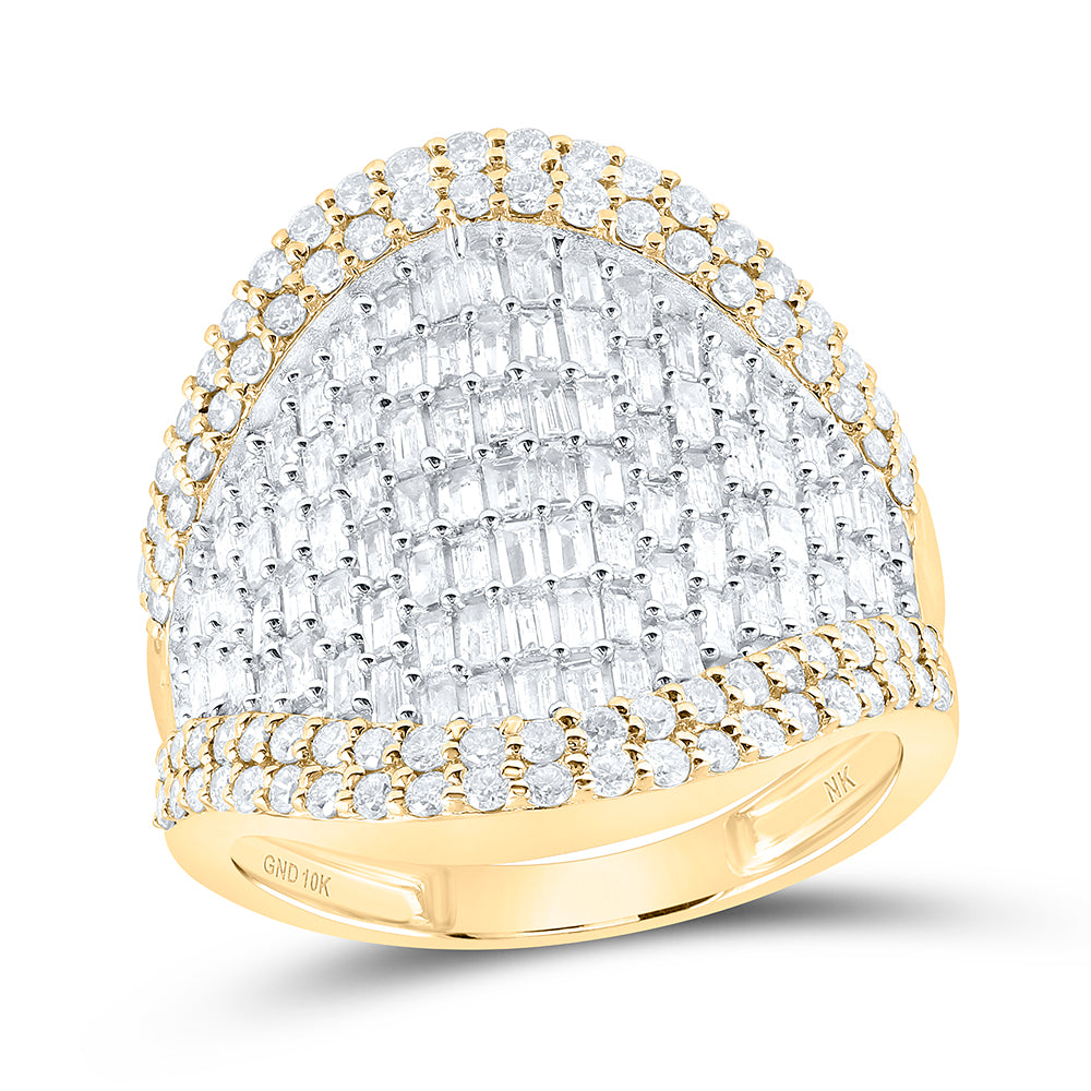 1 3/4Ctw- Dia Nk Ladies Fashion Ring (4.63 grams)