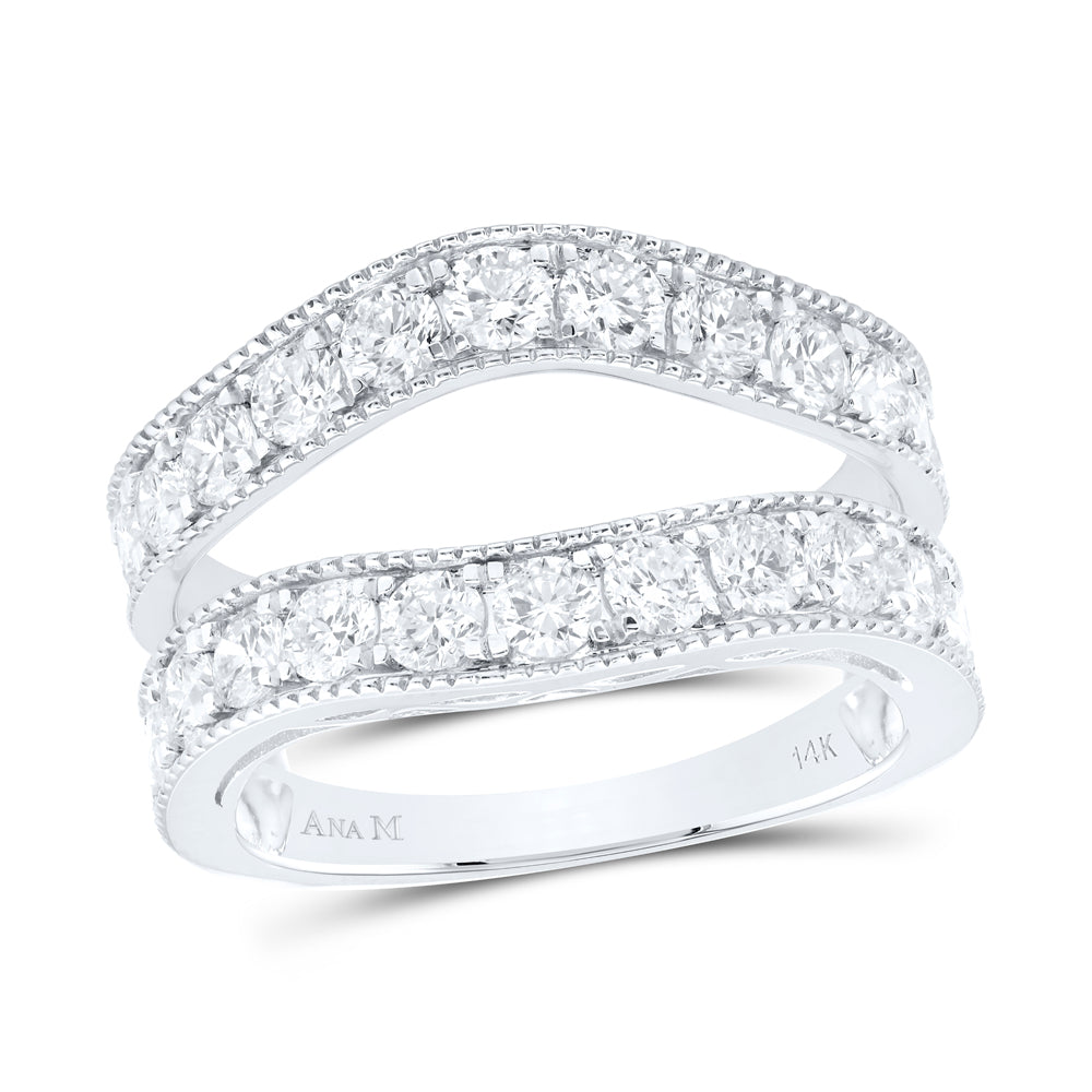 2Ctw Dia Ana M Enhancer Ring (6.19 grams)