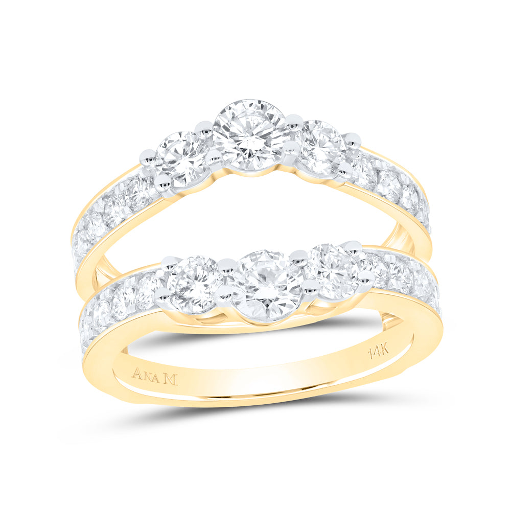 2Ctw Dia Ana M Enhancer Ring (5.06 grams)