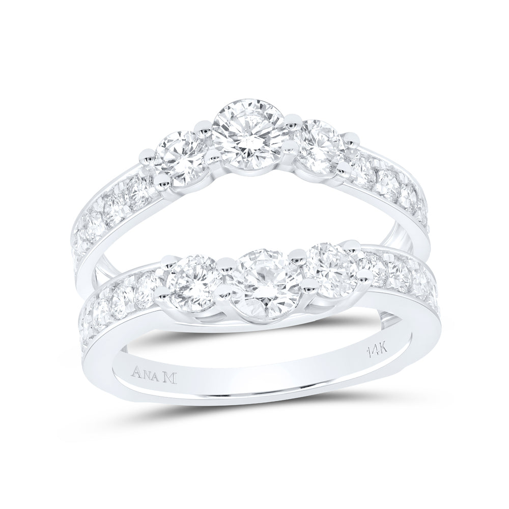 2Ctw Dia Ana M Enhancer Ring (5.29 grams)
