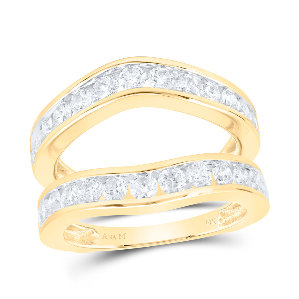 2Ctw Dia Ana M Enhancer Ring (7.32 grams)