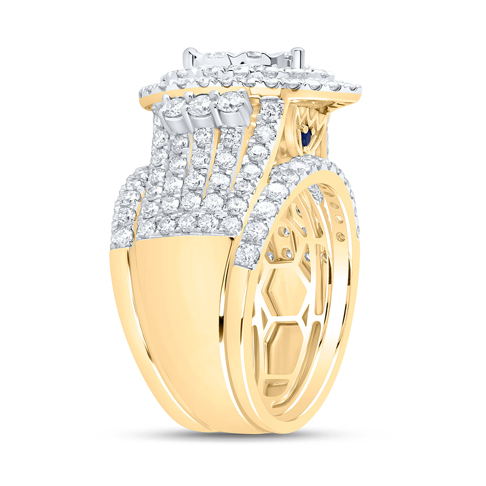 2 3/4Ctw-Dia Ana M Fashion Bridal Set (10.11 grams)