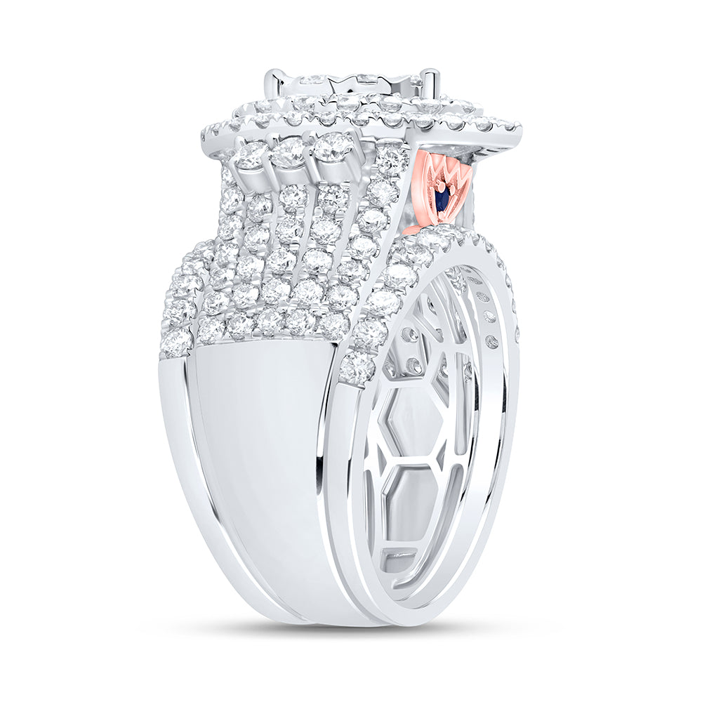 2 3/4Ctw-Dia Ana M Fashion Bridal Set (10.2 grams)