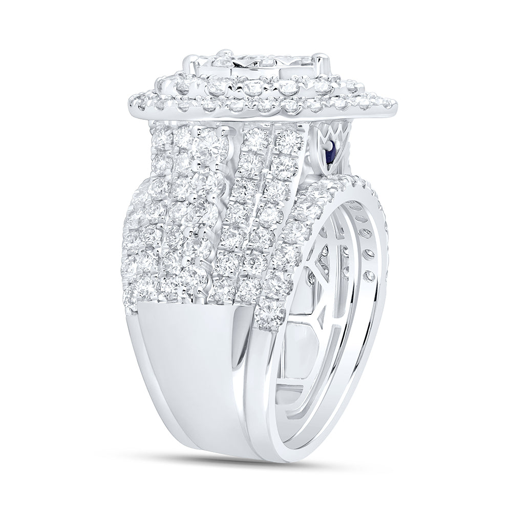 3 7/8Ctw-Dia Ana M Fashion Bridal Set (11.84 grams)