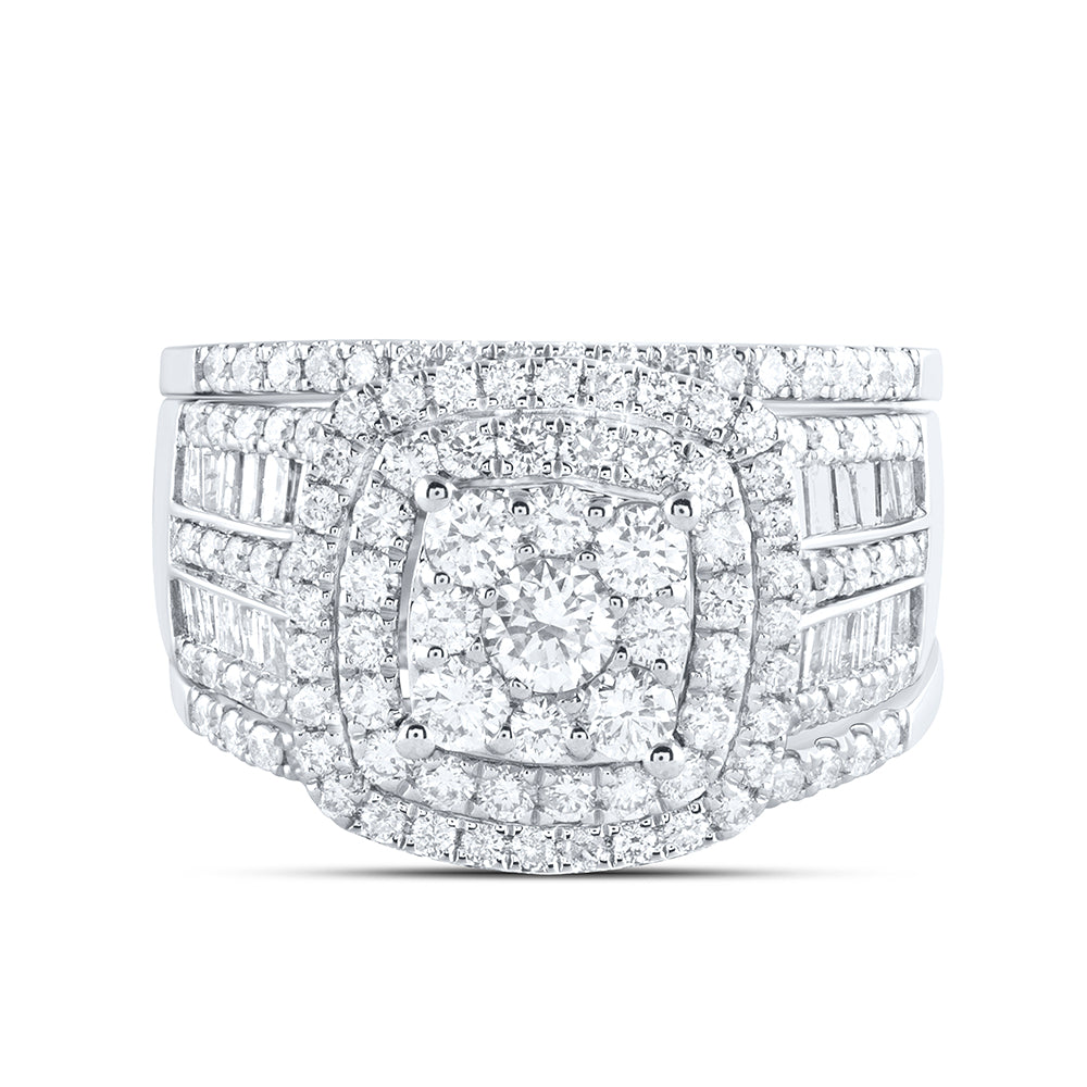 2 1/5Ctw-Dia Ana M Fashion Bridal Set (8.37 grams)