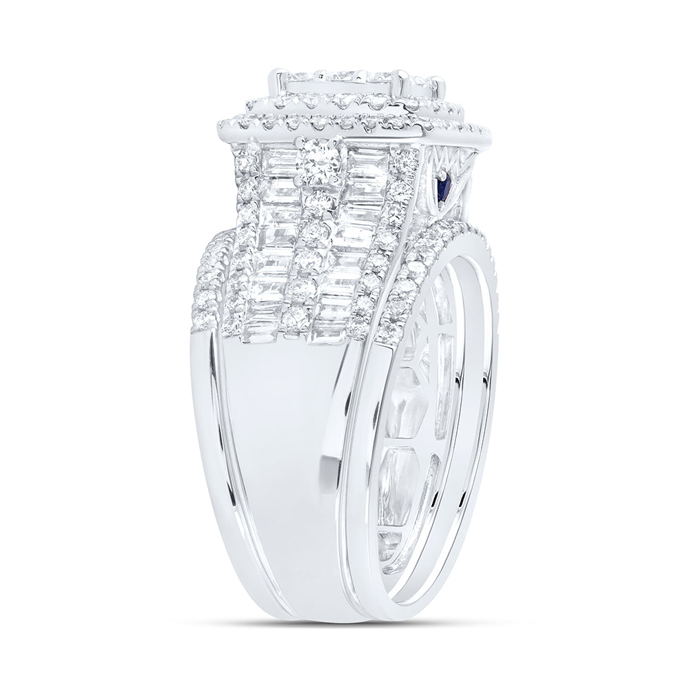 2 1/3Ctw-Dia Ana M Fashion Bridal Set (8.67 grams)