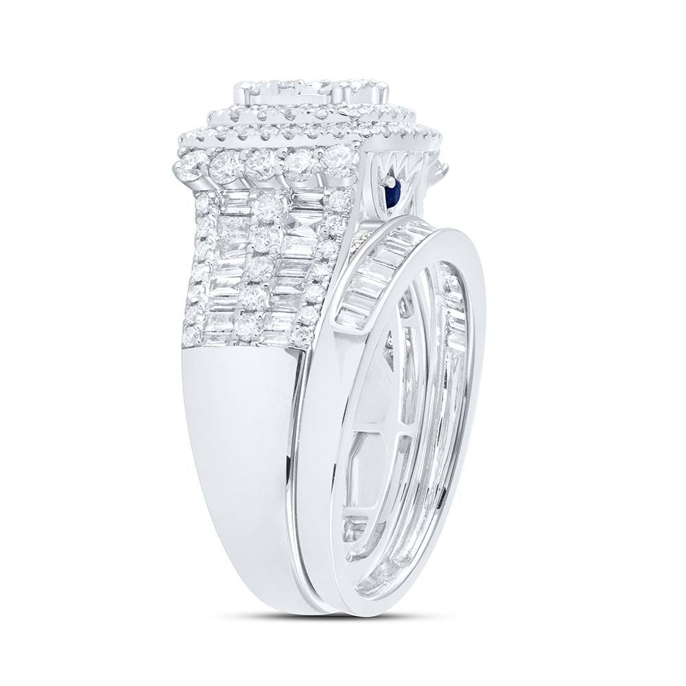 2 1/3Ctw-Dia Ana M Fashion Bridal Set (7.54 grams)