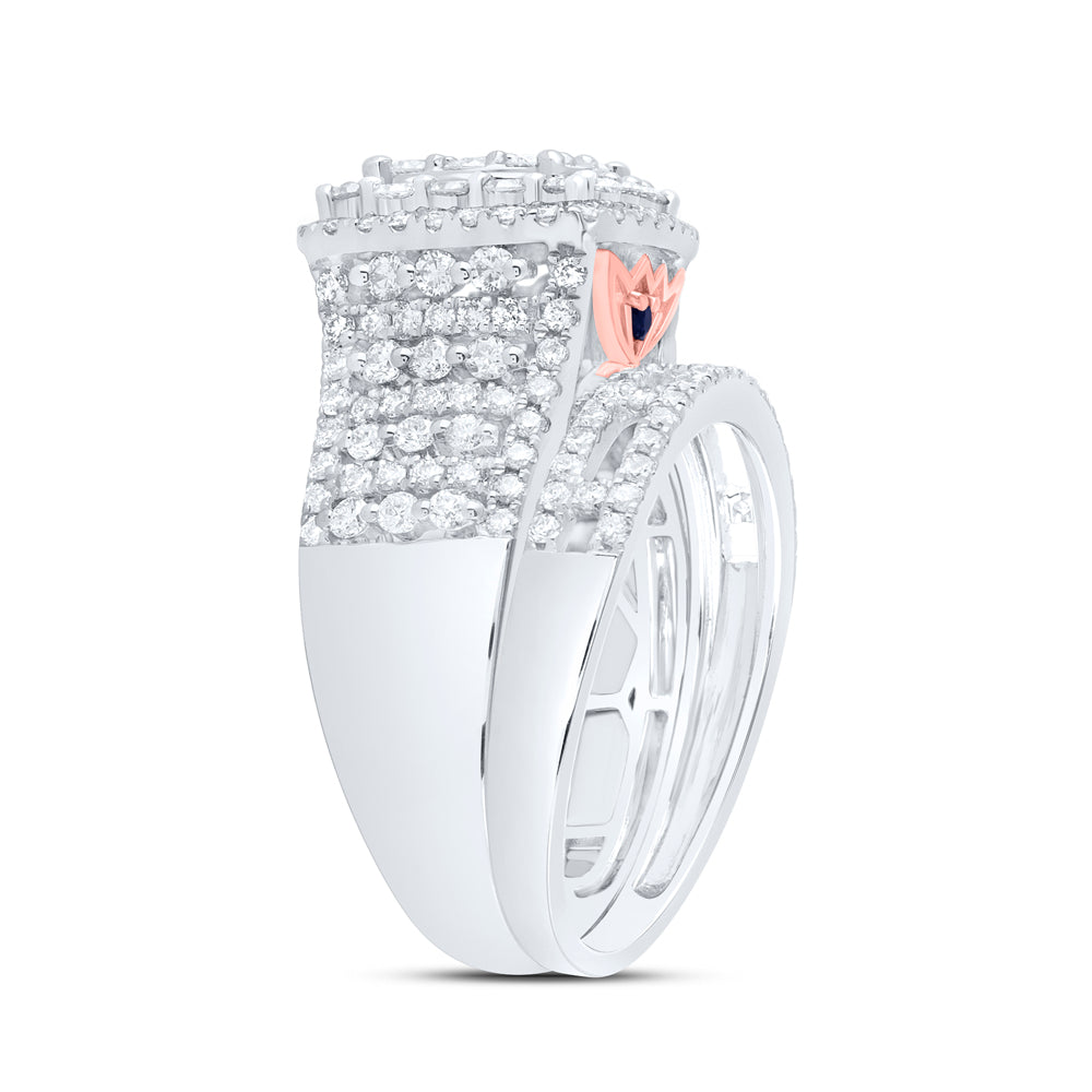 1 3/4Ctw-Dia Ana M Fashion Bridal Set (8.17 grams)