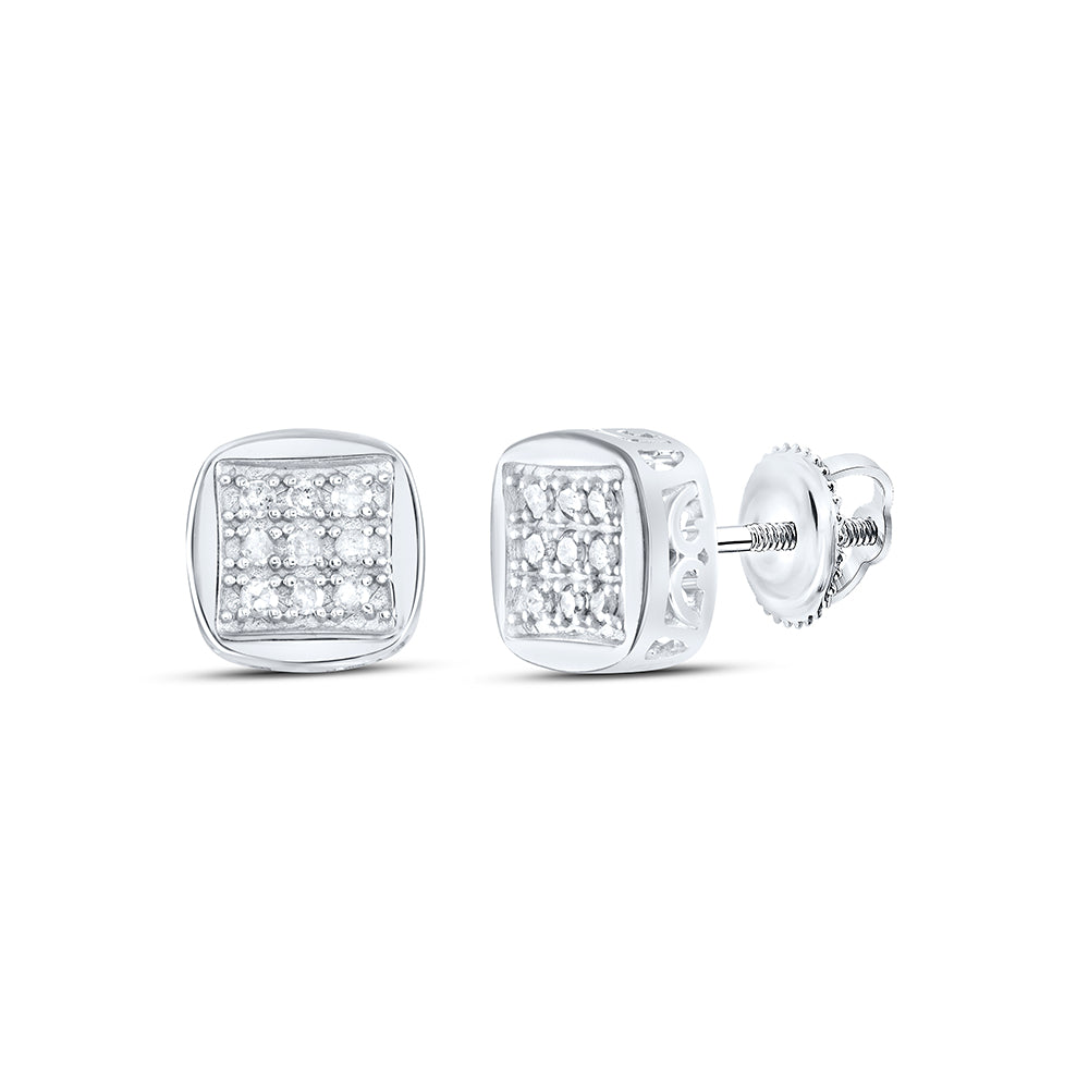 Sterling Silver 1/5 Ctw-Dia Gift Earring