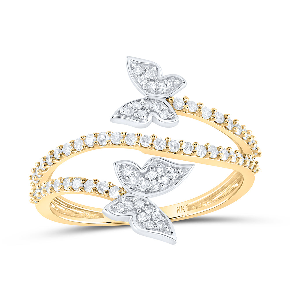 1/3Ctw-Dia Nk Gift Butterfly Ring (1.62 grams)
