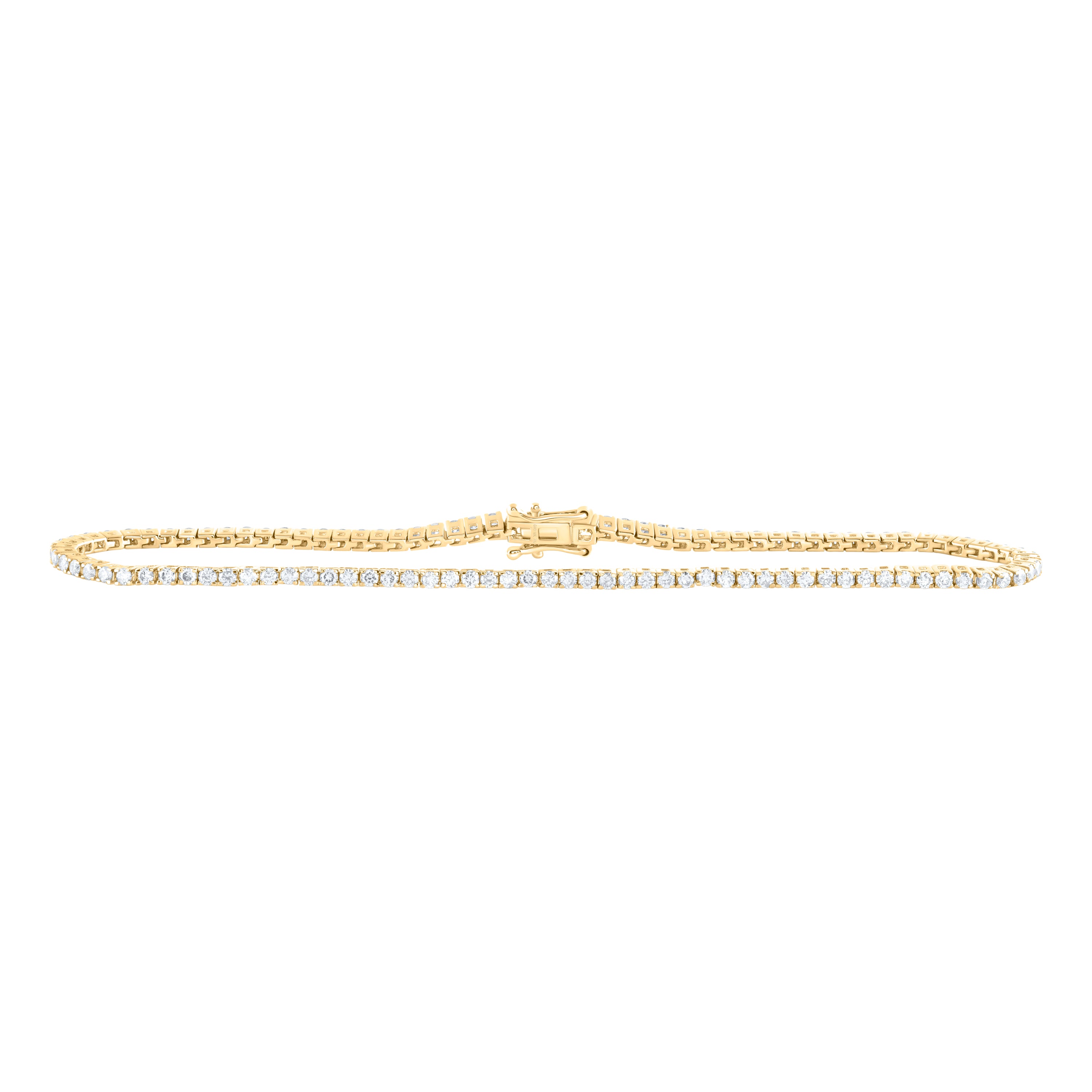 10Kt Gold 1 1/2Ctw-Dia Nk Tennis Bracelet(7 Inch)