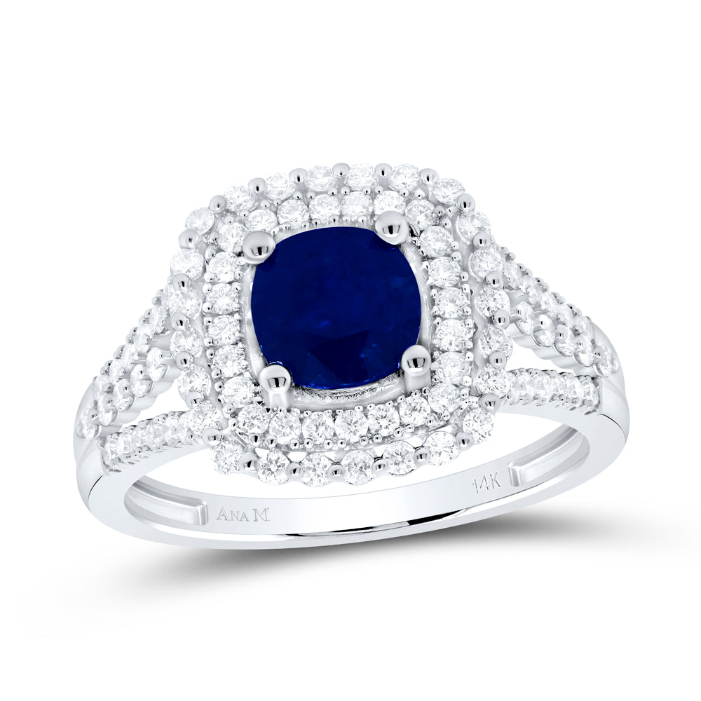 1/2Ctw-Nat Dia Ana M 6 Mm Cu-Bs Nat Gem Ring (3.86 grams)