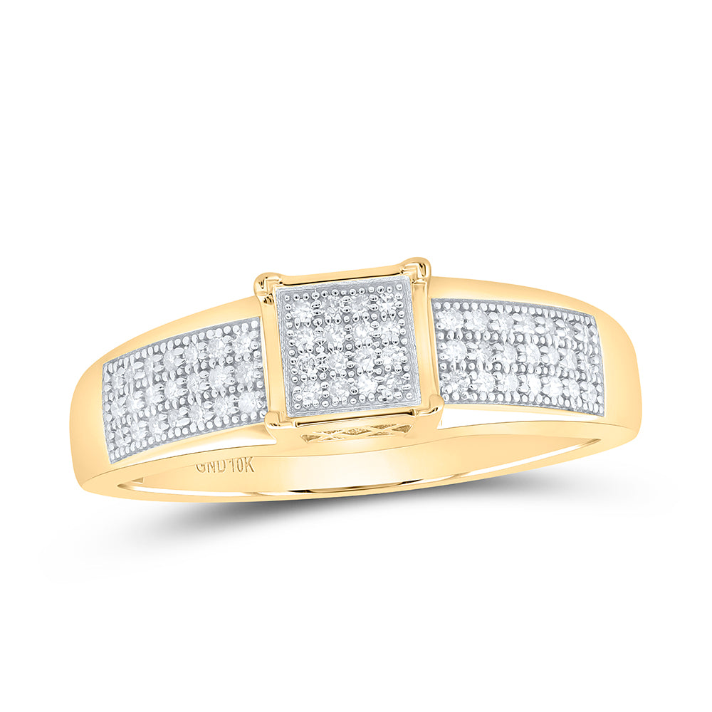 1/5Ctw-Nat Diamond Gift Ladies Ring