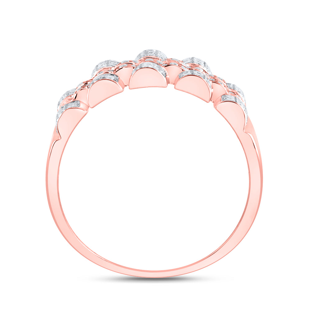 7/8Ctw-Nat Dia Cn Mens Ring (9.46 grams)