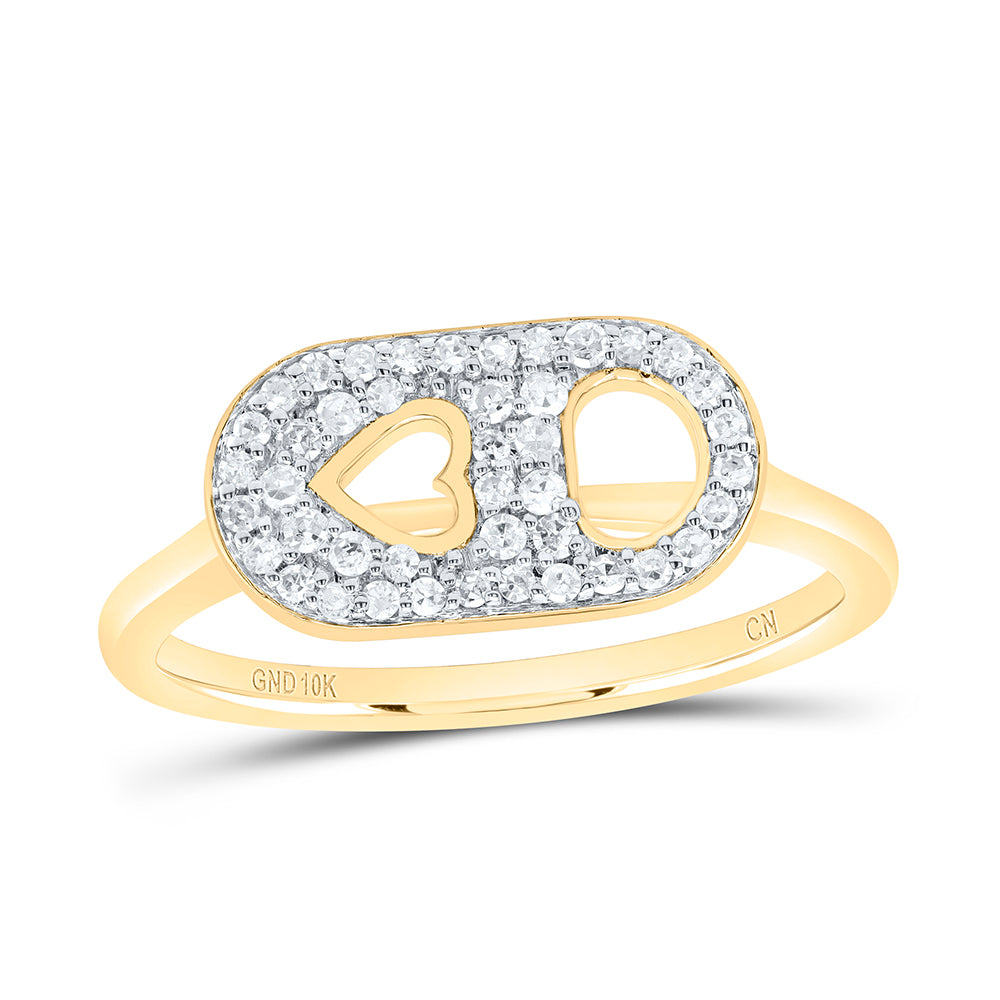 1/5Ctw-Nat Dia Cn Fashion Ring (2.65 grams)