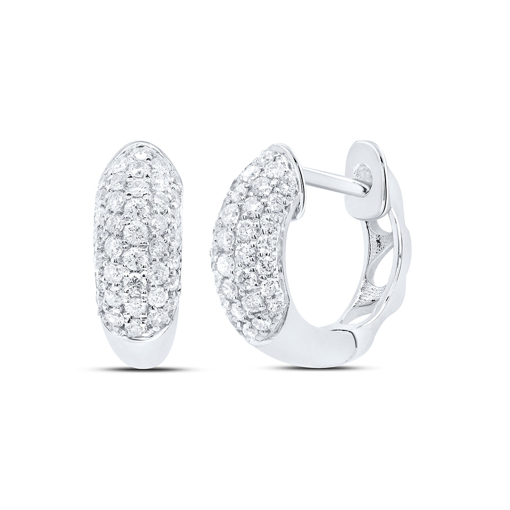 10Kt Gold 3/8Ctw-Dia Cn Fashion Earring