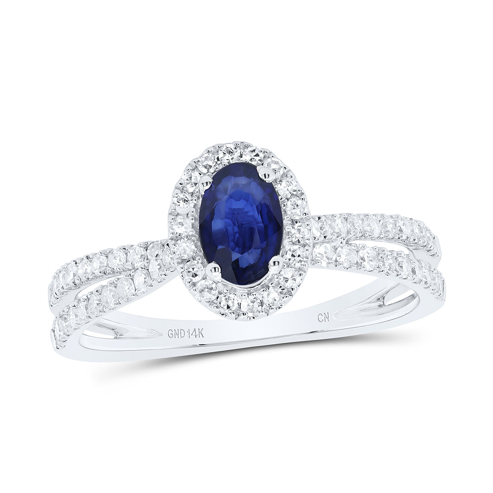 3/8Ctw-Nat Dia Cn 6X4Mm Ov-Bs Nat Gem Ring (2.34 grams)