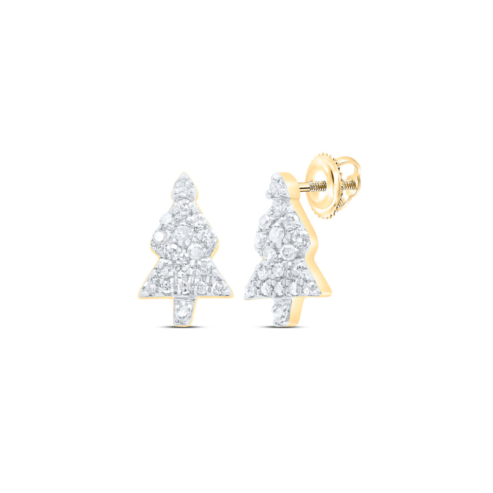 10Kt Gold 1/6Ctw-Dia P1 Gift Earring