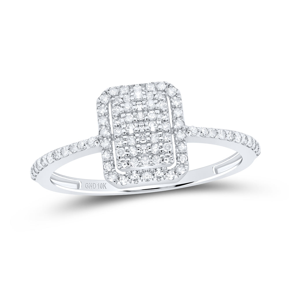 1/4Ctw-Dia P1 Gift Emerald  Ring (1.52 grams)