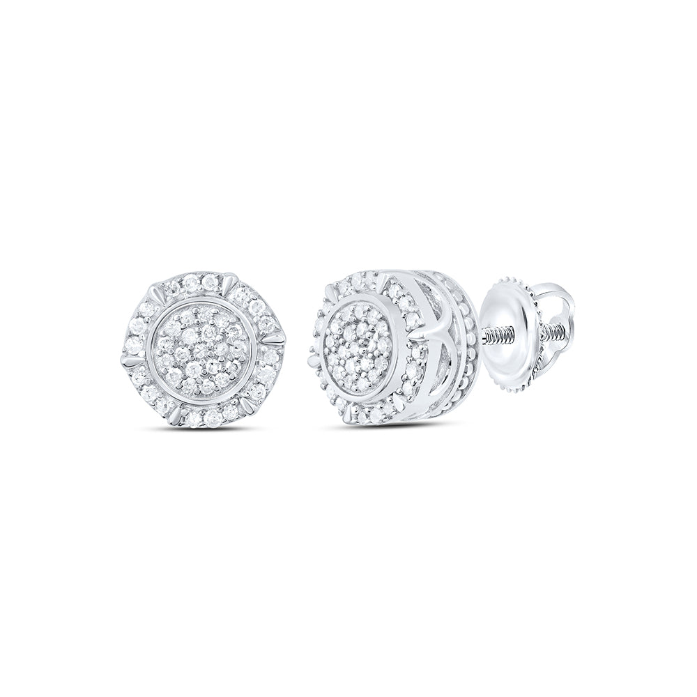 Sterling Silver 1/4Ctw-Dia P1 Gift Earring