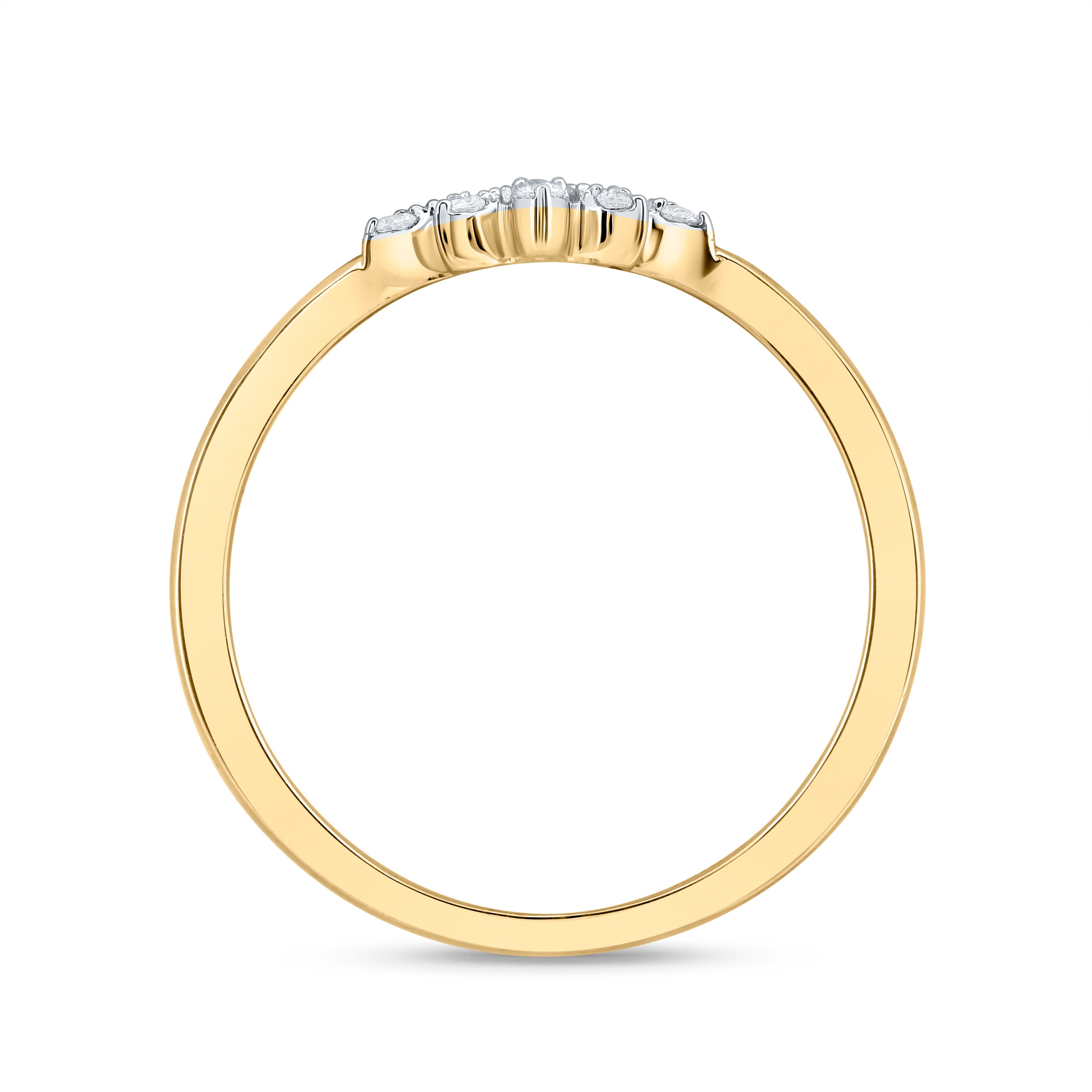 1/10Ctw-Dia Cn Enhancer Ring (1.22 grams)