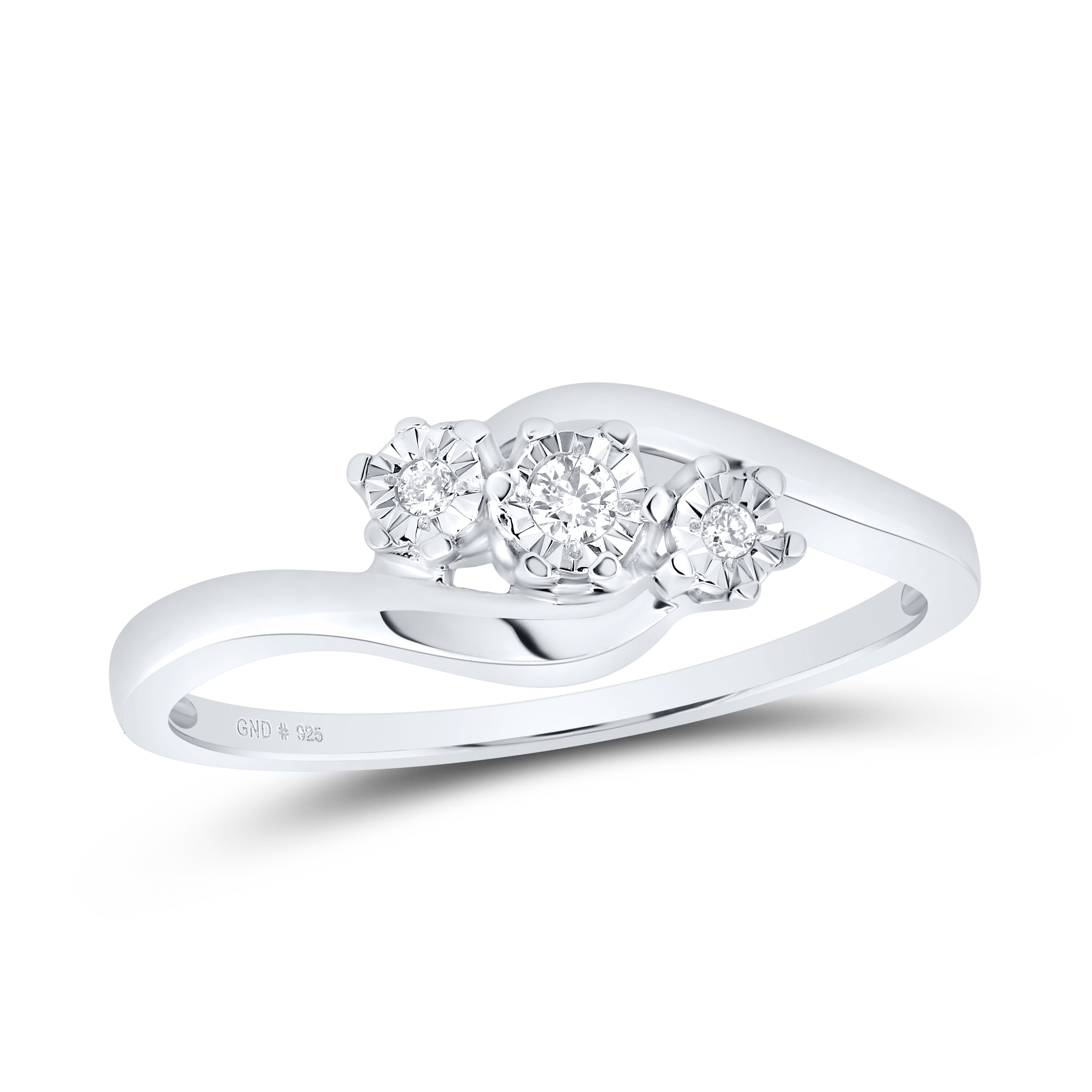 1/20Ctw-Nat Diamond Gift Ring (1.51 grams)