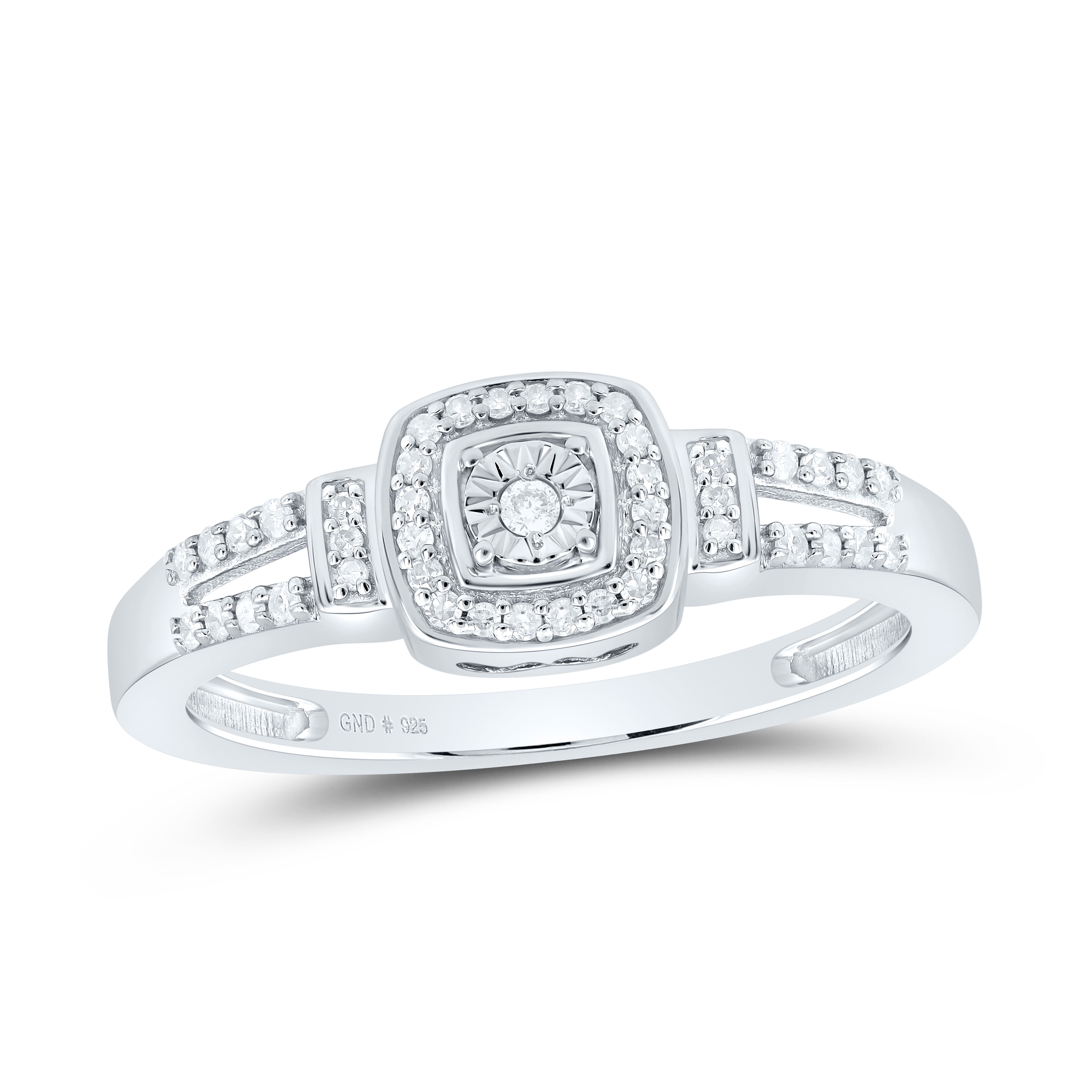 1/6Ctw-Diamond Gift Ring (2.39 grams)