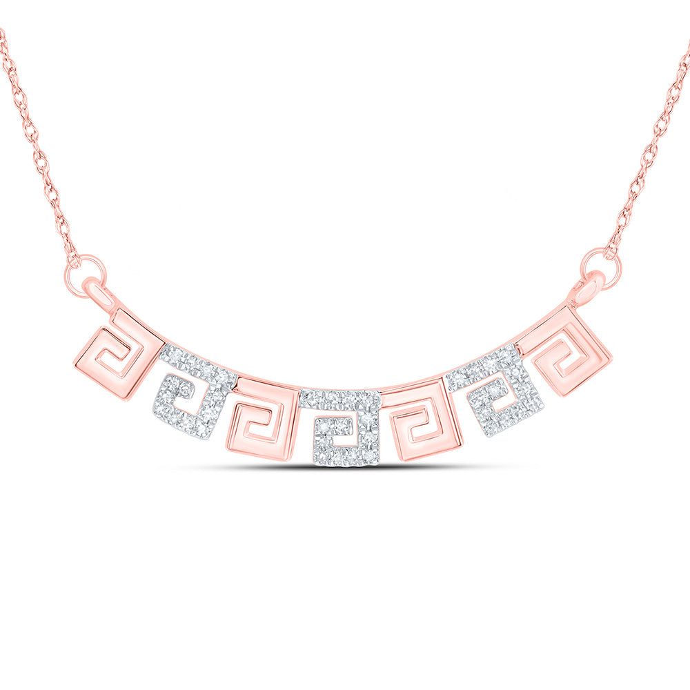 10Kt Gold 1/8Ctw-Diamond Gift Necklace (18 Inch)