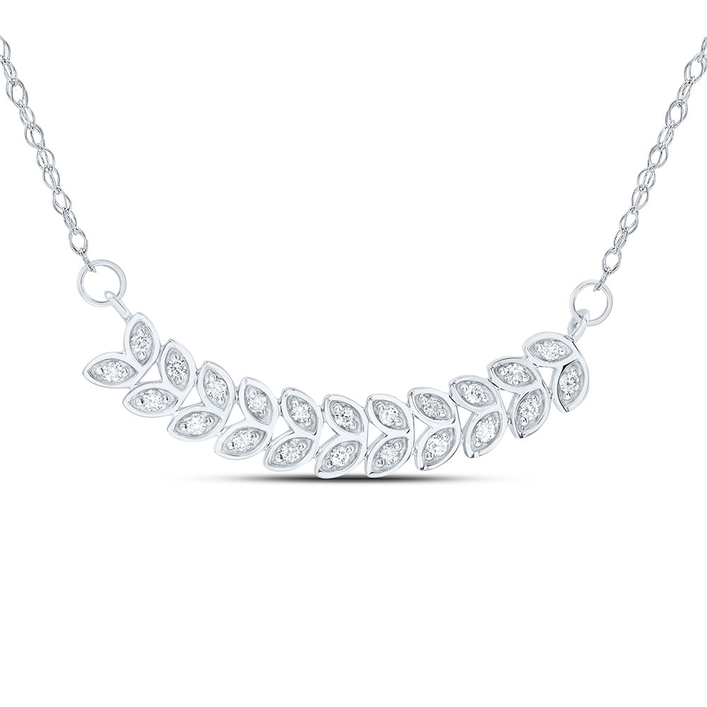 10Kt Gold 1/6Ctw-Diamond Gift Necklace (18 Inch)