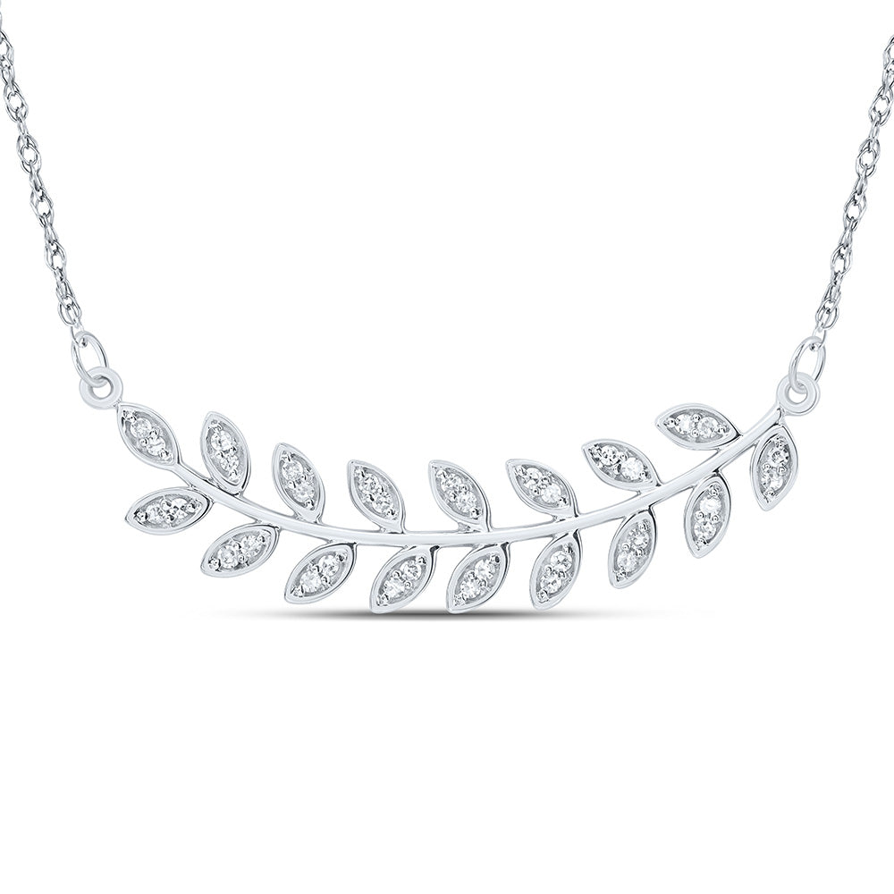 10Kt Gold 1/8Ctw-Dia Cn Gift Necklace (18 Inch)
