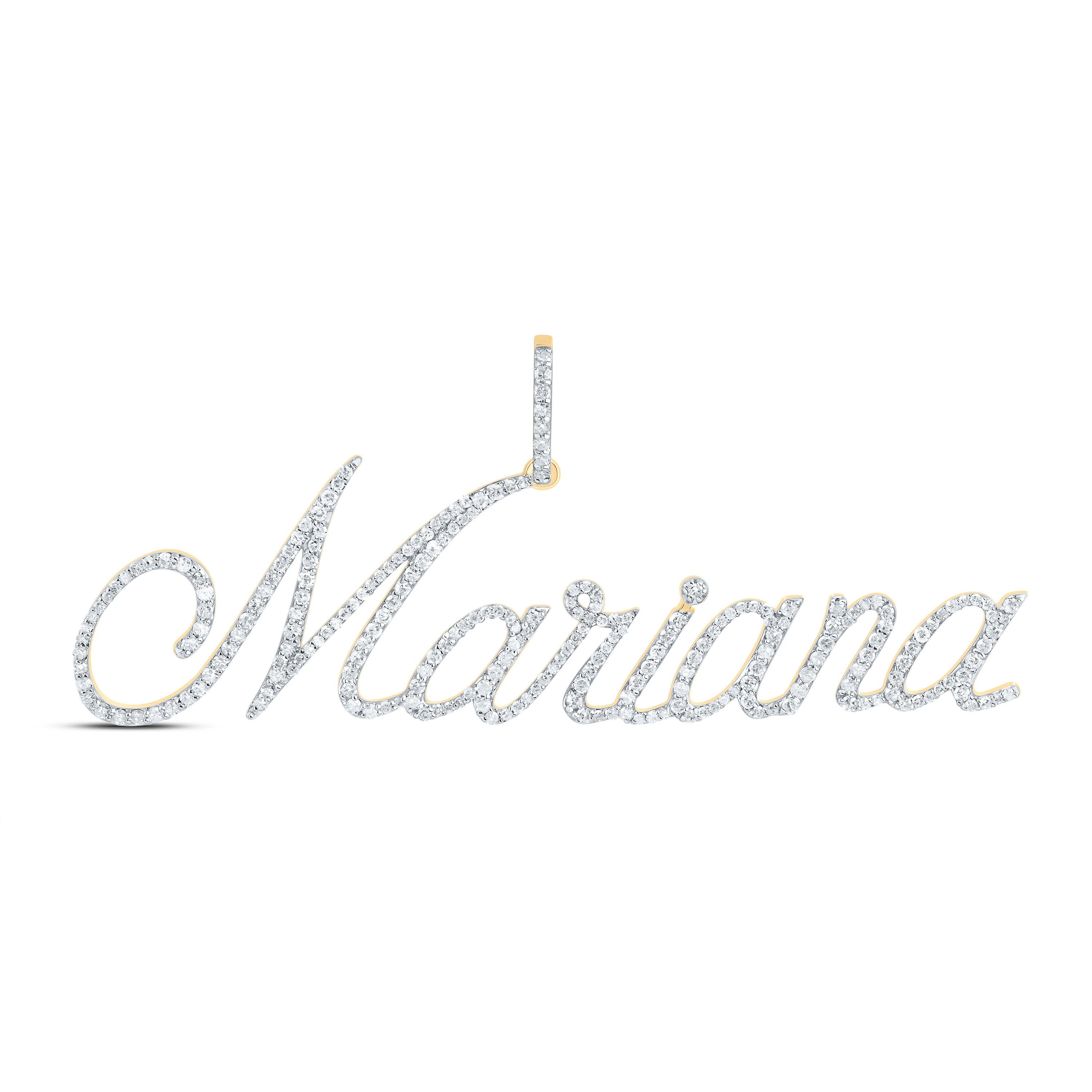 10Kt Gold 1Ctw-Dia P1 Gift  Mariana" Pendant"