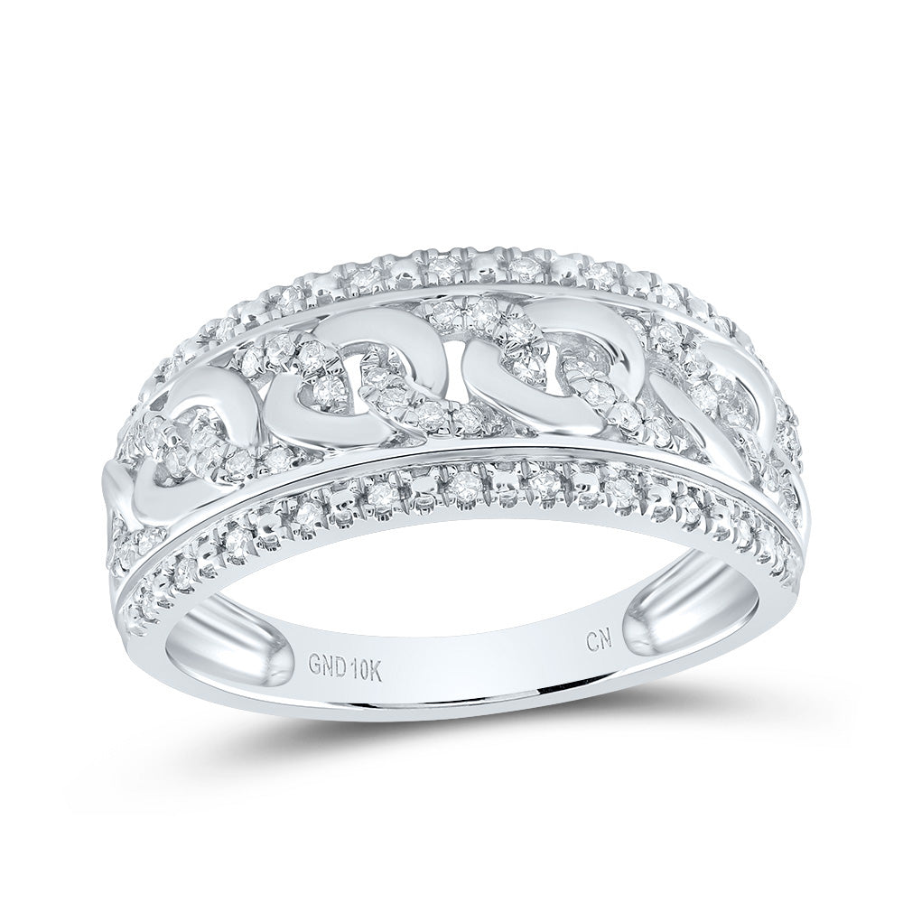 1/4Ctw-Nat Dia Cn Fashion Ring (2.83 grams)