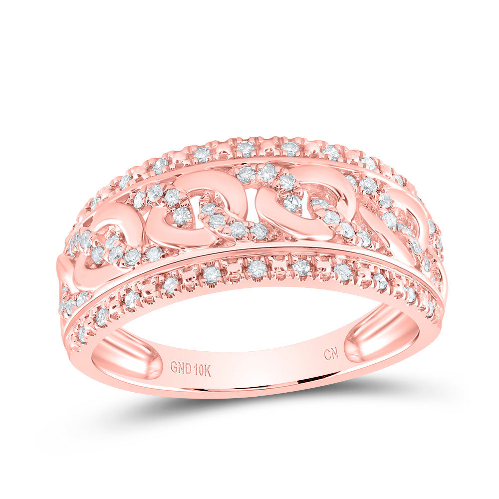 1/4Ctw-Nat Dia Cn Fashion Ring (2.75 grams)