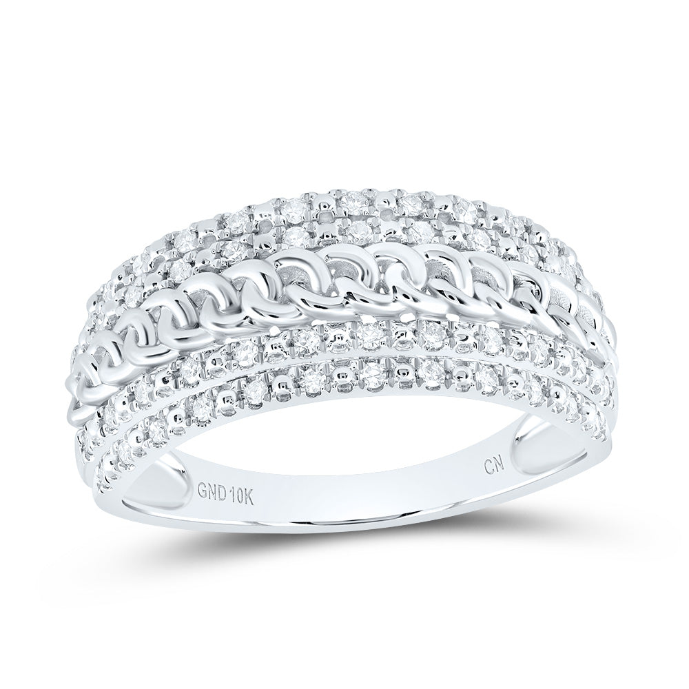 1/5Ctw-Nat Dia Cn Fashion Ring (2.93 grams)