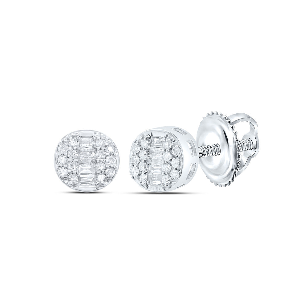 10Kt Gold 1/6Ctw-Dia P1 Gift Round Stud Earring