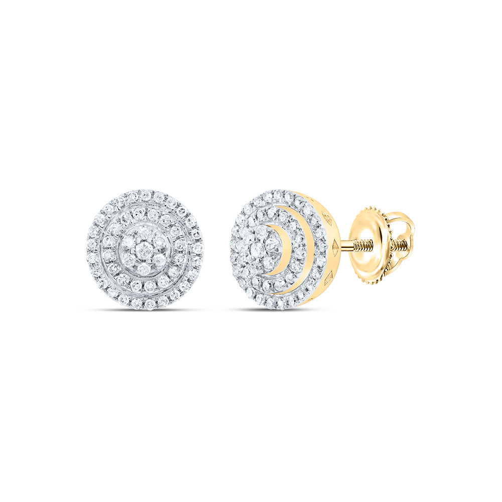 1/4Ctw-Nat Dia P1 Gift Round Stud Earring