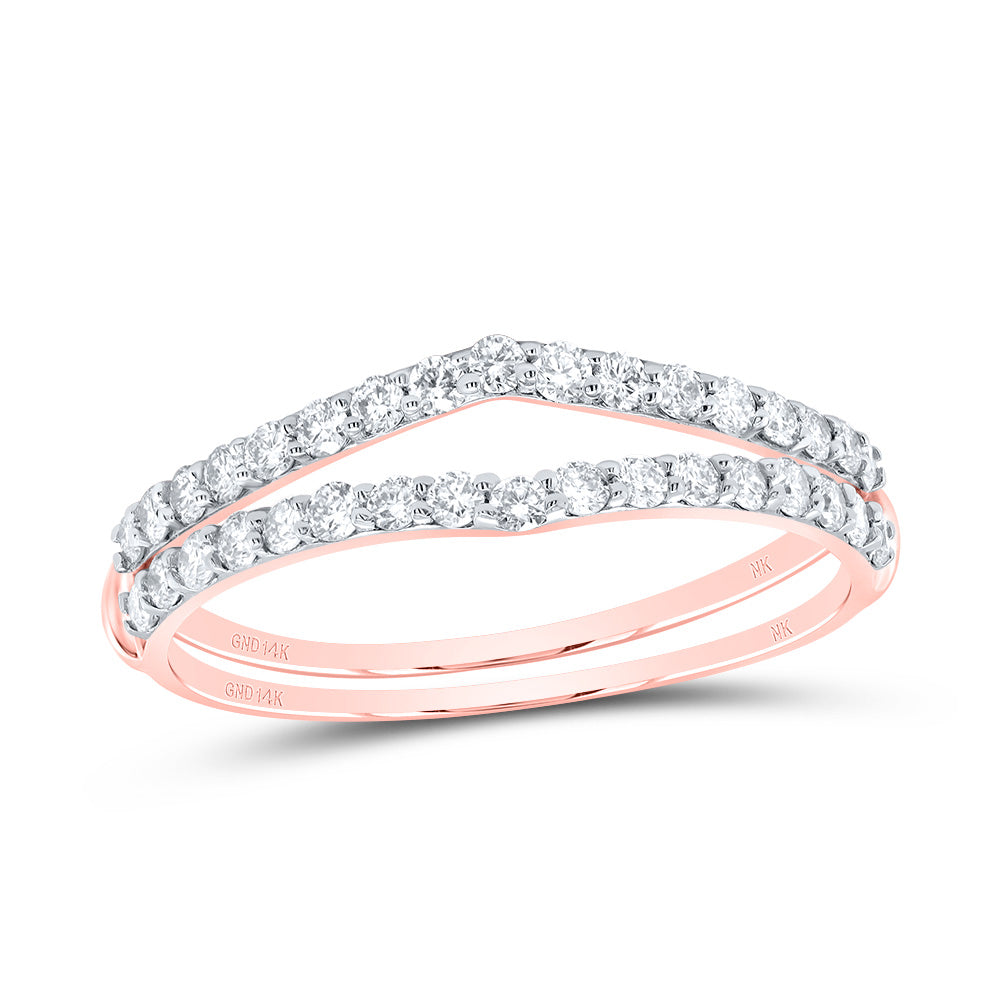 1/2Ctw-Nat Dia Nk Enhancer Ring (2.76 grams)