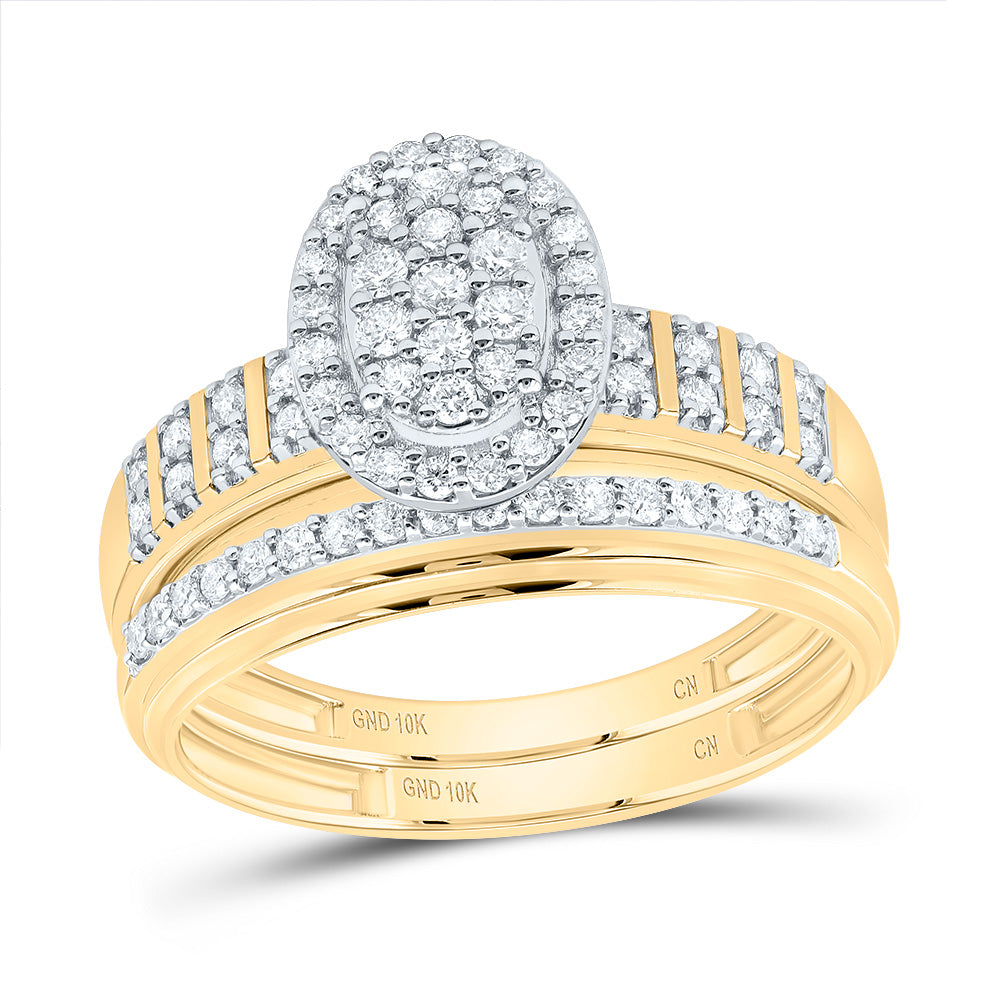 5/8Ctw-Nat Dia Cn Oval Trio Set (5.05 grams)