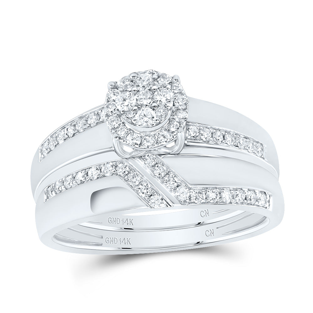 5/8Ctw-Dia Cn Round Trio Set (8.01 grams)