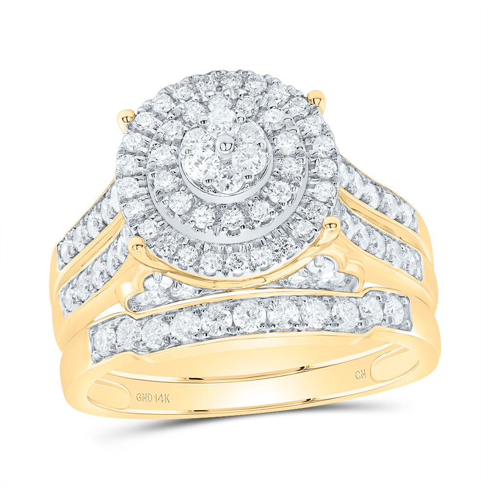 1 3/8Ctw-Dia Cn Round Trio Set (9.53 grams)