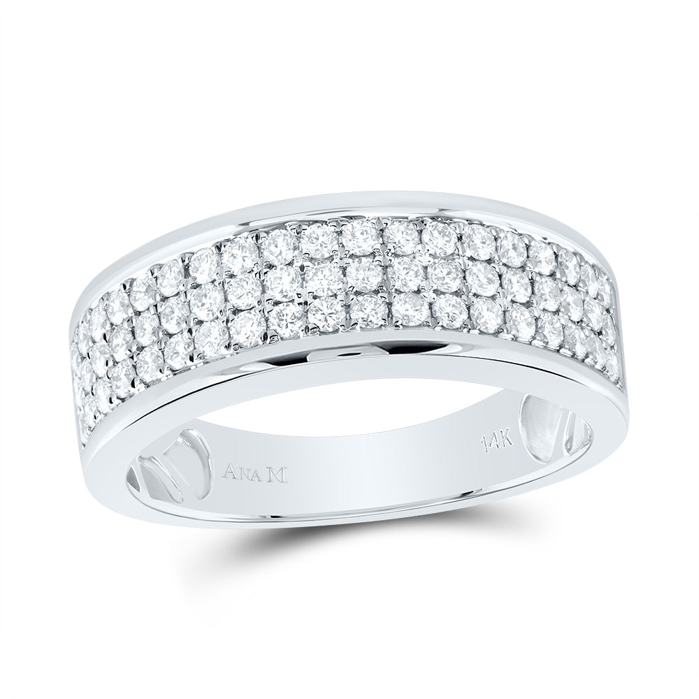 2 3/8Ctw-Diamond Ana M Cushion Trio Set (14.28 grams)