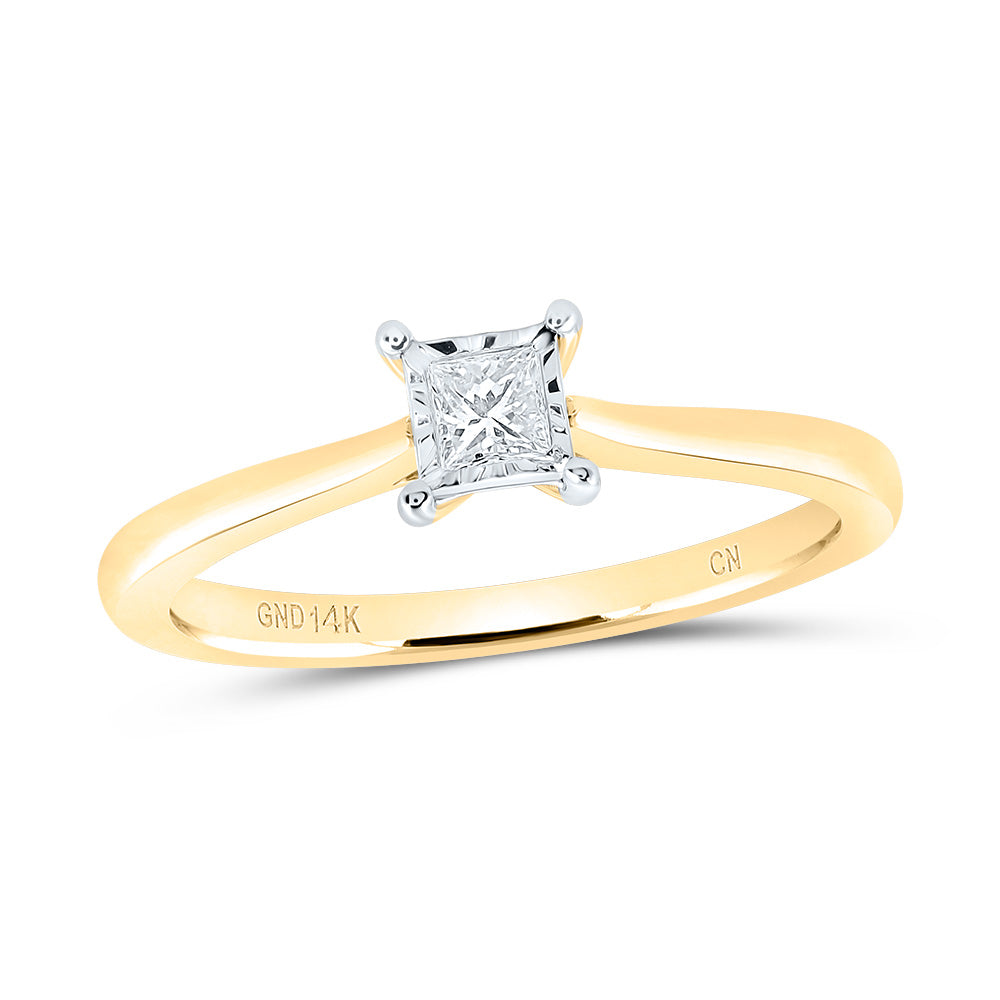 1/6Ctw-Diamond Fashion Bridal Ring (2.66 grams)