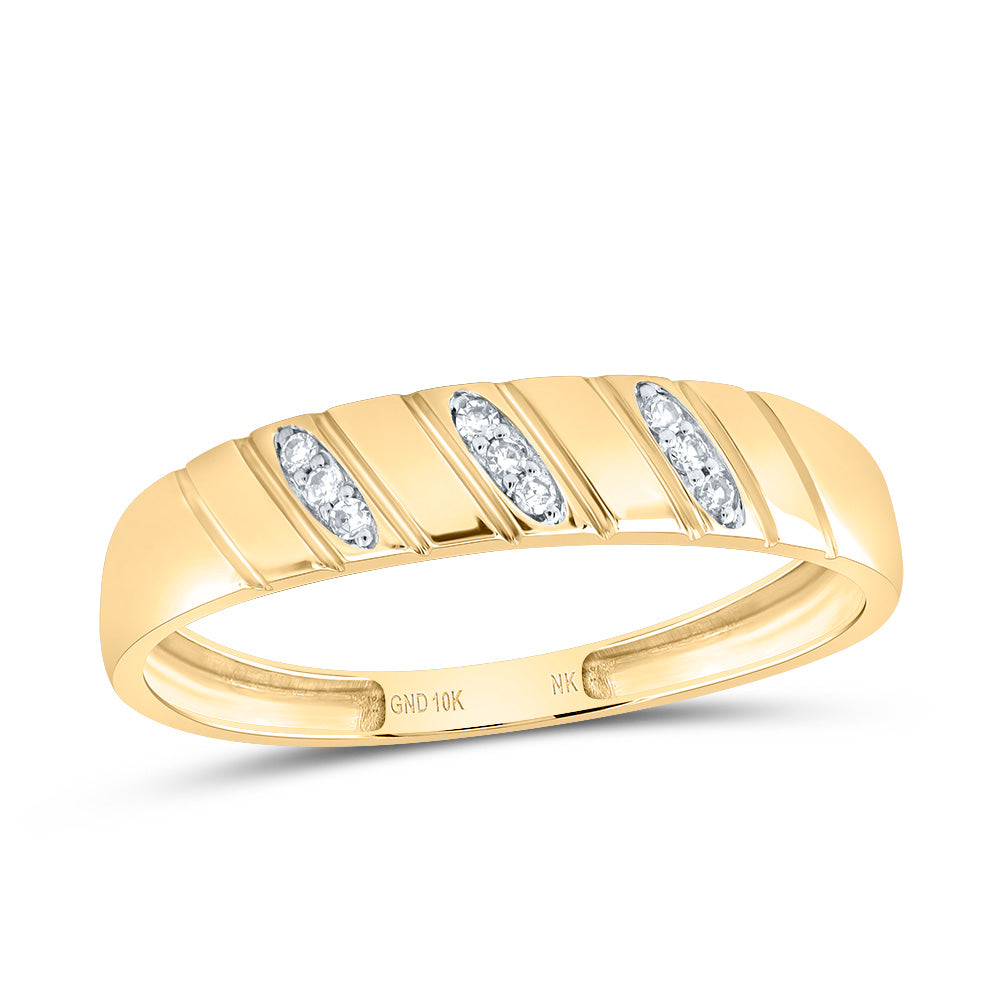 1/4Ctw-Dia Nk Round Trio Set (4.01 grams)